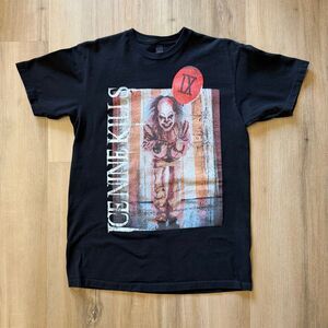 Ice Nine Kills Men’s Black Clown Shirt Da Da Da Back Hit Horror Metalcore Size M